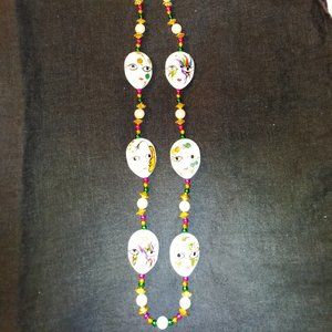 Mardi Gras MASKS Necklace